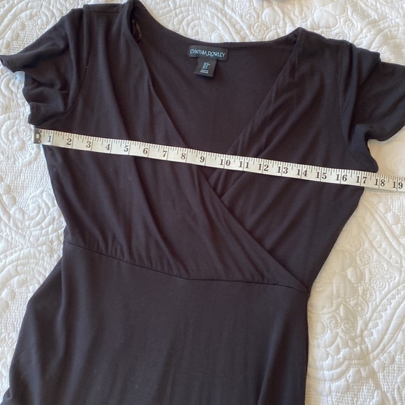 Cynthia Rowley midi knit dress wrap top size small - Picture 7 of 9